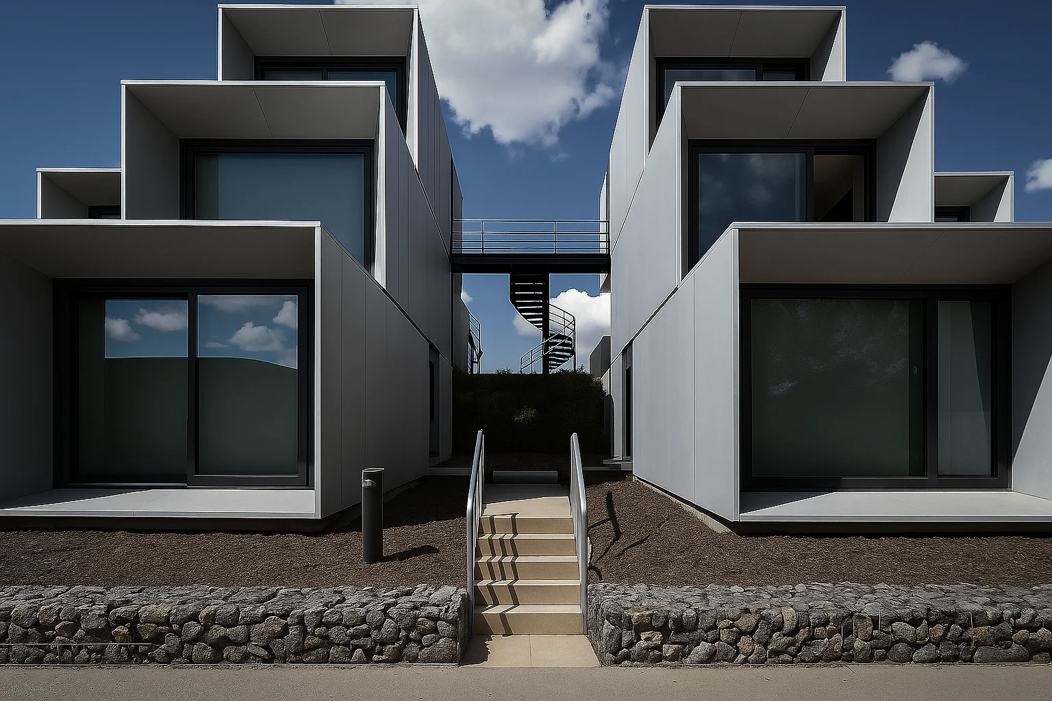 Hexa Group 8 Casa modular minimalista