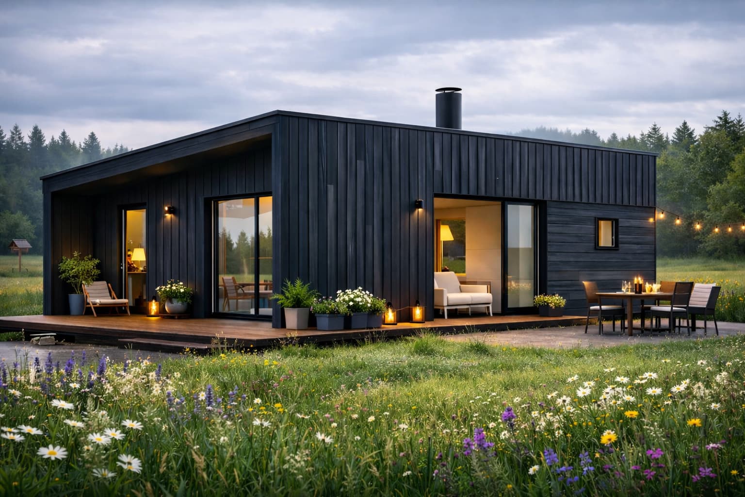 Modelo Katerra – Casa modular de 60 m² – Atlas Housing