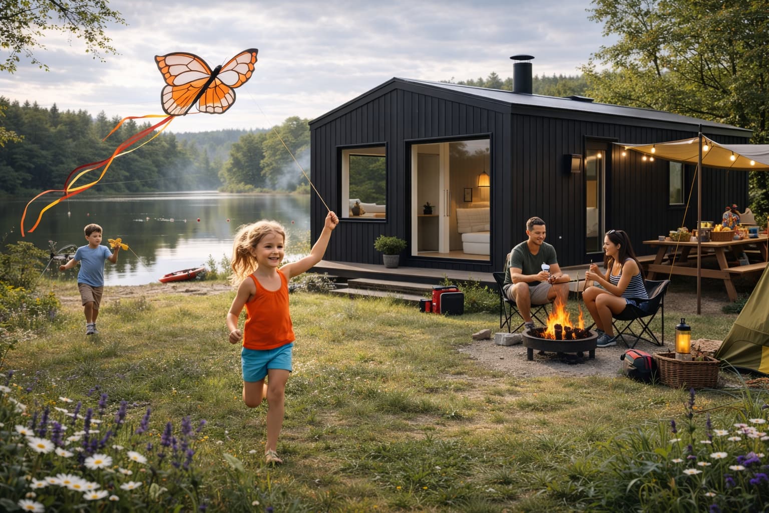 Modelo Upsala – Casa modular boutique 41 m² – Atlas Housing